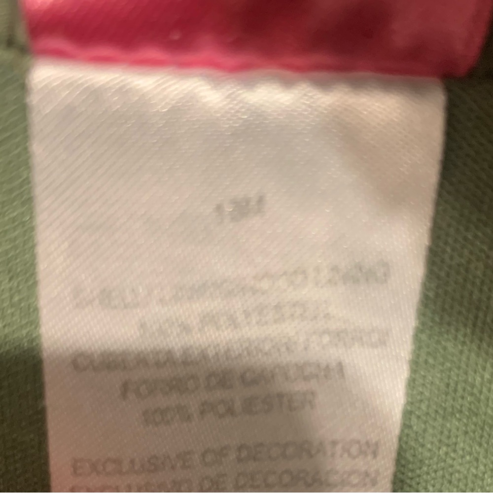 Disney Minnie Mouse Green & Pink 18mon Windbreaker Hooded Jacket. 3178 - Picture 6 of 8